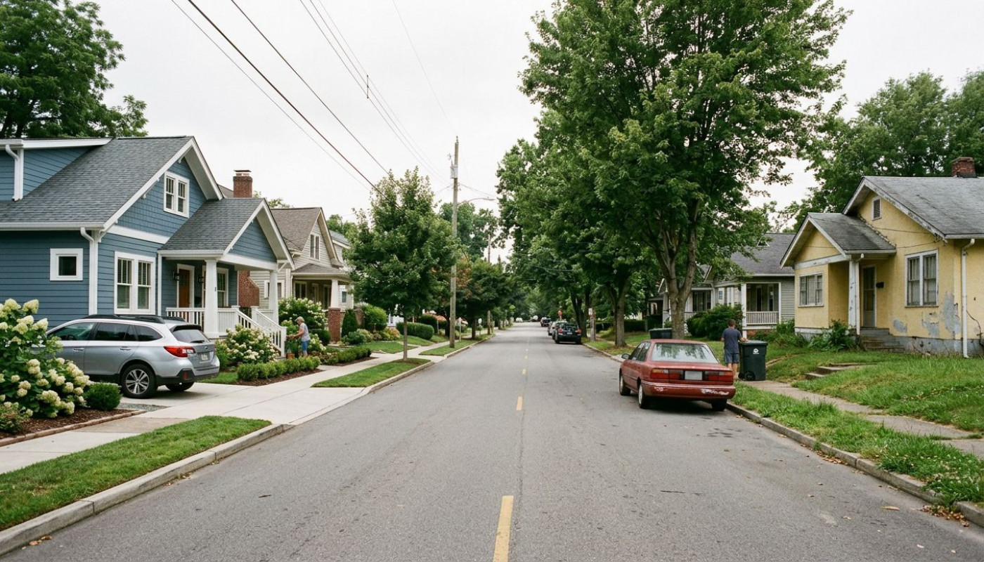 Quand les frontières de quartier dictent le prix d’une maison